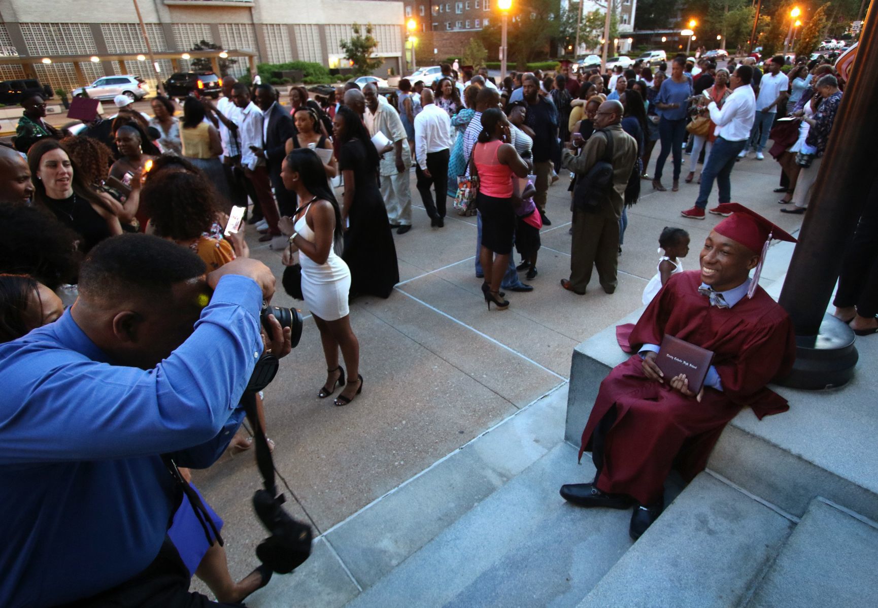 Brandon Gardner graduates from Trinity Catholic